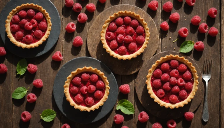 recette tartelette au framboise